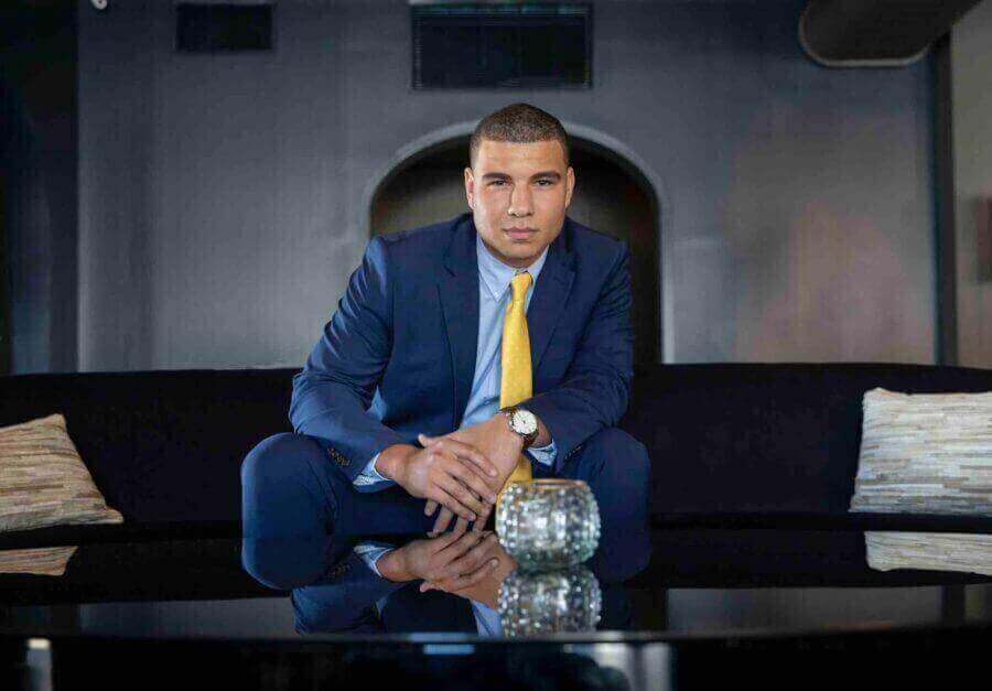 executive participating a one on one meeting