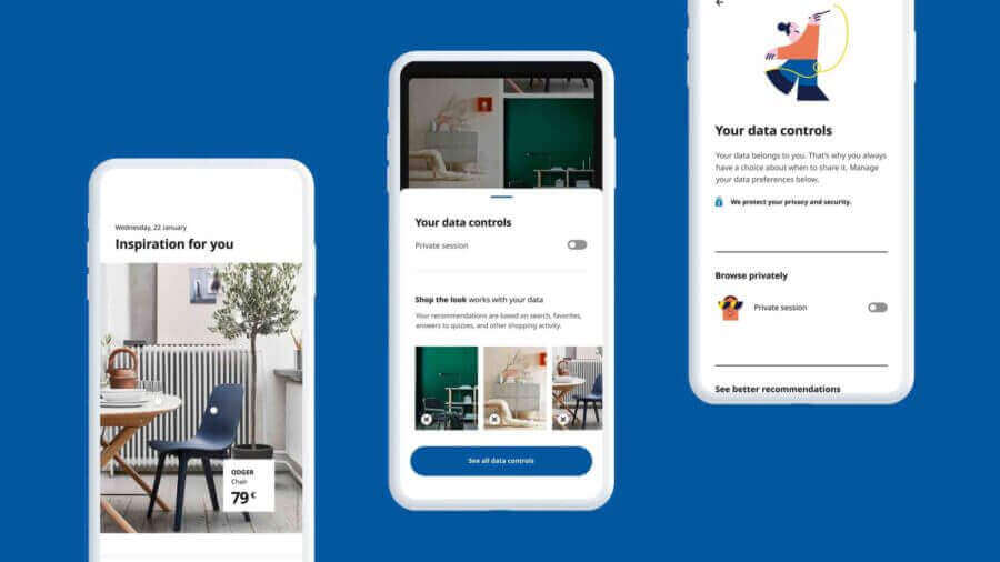 IKEA helps users to control their data